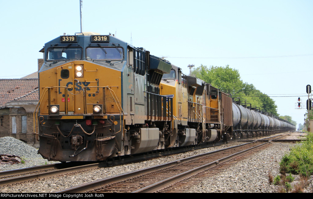 CSX 3319, UP 6373 & UP 4921